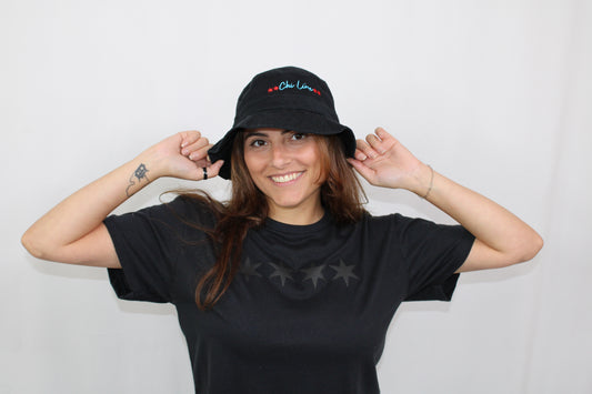 Black Bucket Hat