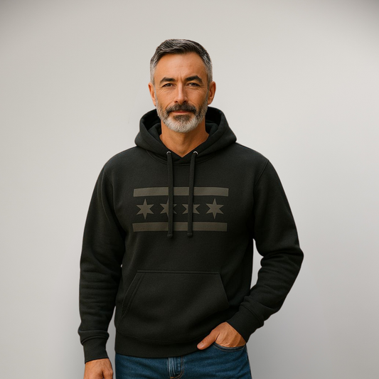 Black on Black hoody