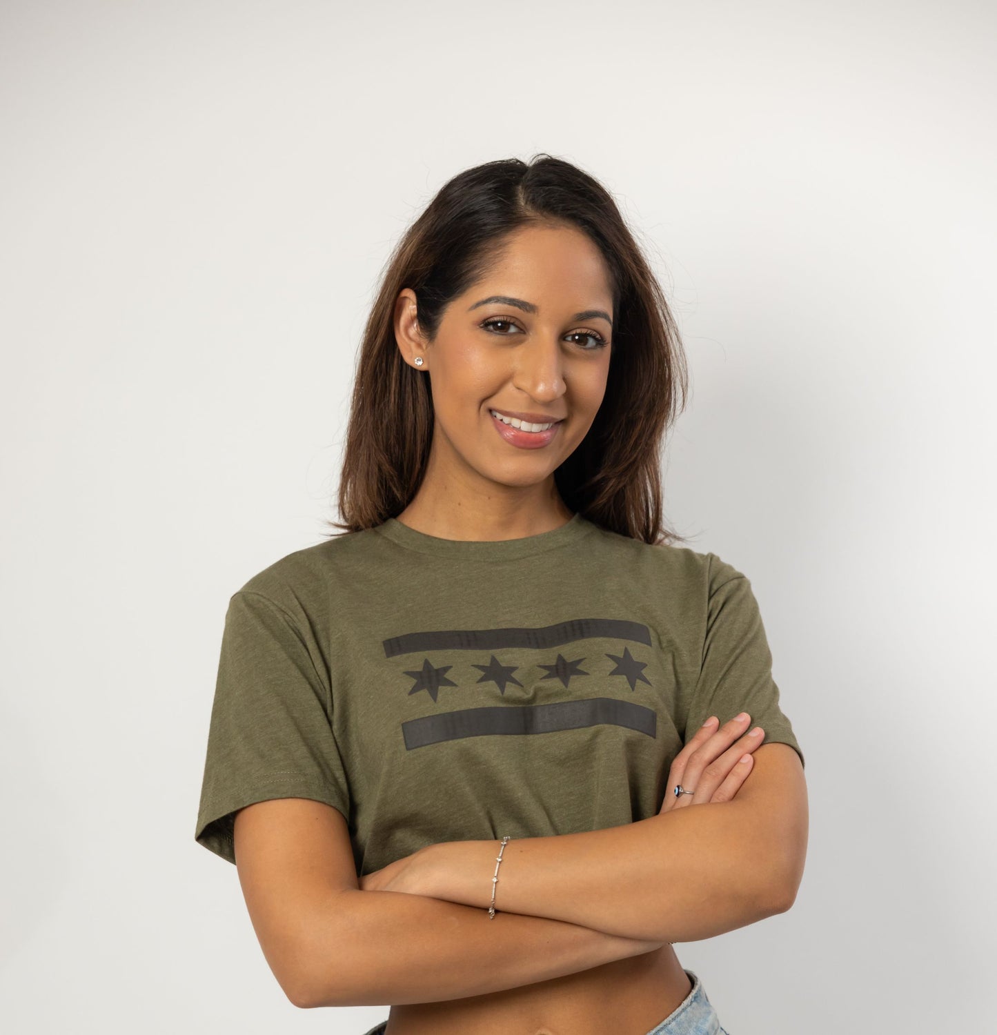 Military Green Crop